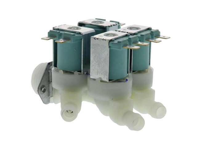 DC62-00214M Washing Machine Water Inlet Valve For Samsung Washing Machine Washer water valve Four Solenoid Coils, Washer Replacement for numbers...