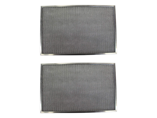 Replacement Aluminum Filters Compatible with Broan 97018201, Broan 97018207,G-8189, -11-27/32 X 16-1/4 X 3/8 (ORDER 3 FiltersS) (2-Pack)