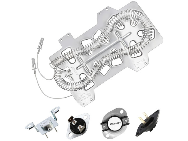 Heating Element for Samsung Dryer, Dryer Heating Element DC47-00019A for Samsung dv42h5000ew/a3 dv45h7000ew/a2 Dryer Parts, Including DC96-00887A,...