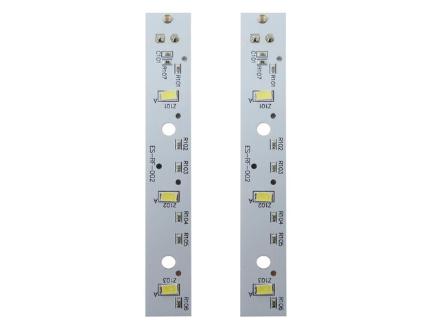 2PCS WR55X26671 Refrigerators LED Light Board Compatible with GE GSS25IGNWHBB GSS25IGNWHWW GSS25IGNXHBB GSS25IGNXHWW GSS25IMNWHES GSS25IMNXHES...