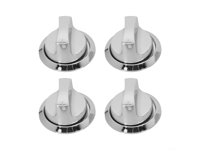 Grill Parts Replacement Parts Grill Control Knob Electroplated Knob Accessories For Gas Grills Easy Installation And Reliable Performance,4Pcs(With...
