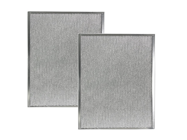 12-7/16 Inches X 12-7/16 Inches X 3/8 Inches Range Hood Aluminum Grease Filters 2-Pack
