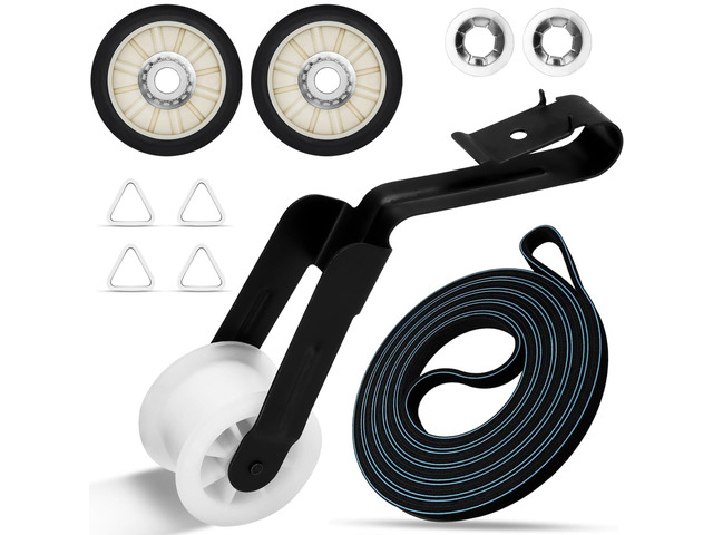 Belt Upgraded4392065 Dryer Repair Kit,Including Rollers 349241t,Idler 691366,Belt 341241,Replacement Parts for...