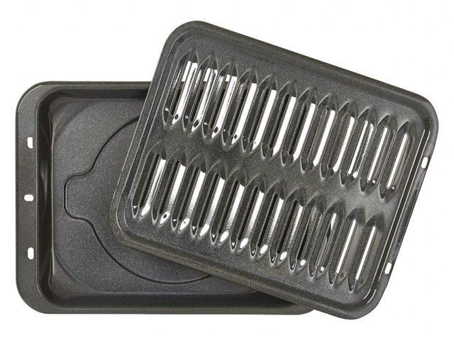 WB48X10056 Lar Broiler Pan and Rack 12-3/4 x 16-1/2-Inch
