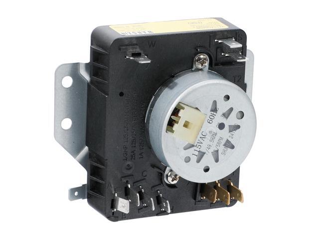 WPW10642928 W10642928 Dryer Timer Compatible with MGDX655DW0 MGDX655DW2 MEDX655DW0 MEDX655DW1 MGDX500BW1 MGDX500BW2 MGDX655DW1 115VAC 60Hz,...