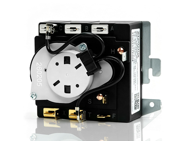 WE04X24550 Dryer Timer Compatible with GE Timer GTD42EASJ2WW GTD48EASW0WB 234D2377P004 Replacement TMD14M30 WE04X24549 TMD16M12 234D2377P003,...