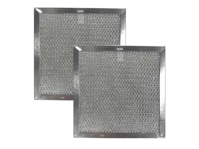 8-1/8' X 9' X 3/32' Range Hood Aluminum Mesh Grease 12-Layer Vent Filter 2-Pack