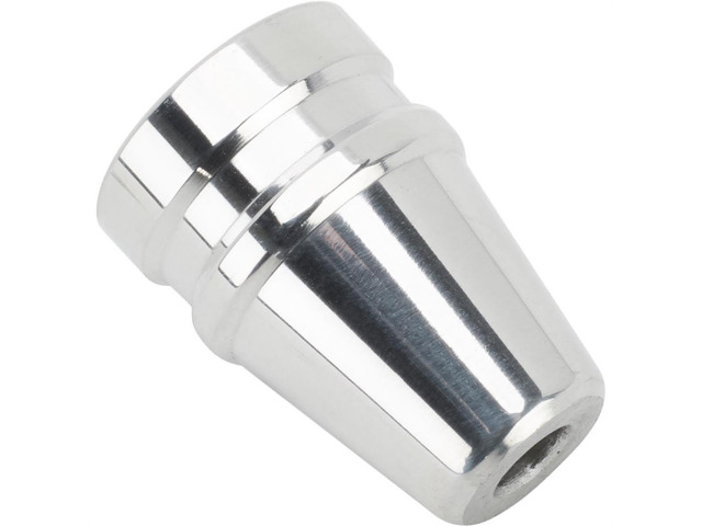 Universal Billet Aluminum Knob For 3/16 Inch Shaft Set Screw Mount Compact Control Knob Machined Finish Universal Automotive And Shop Use 0.75 Inch...