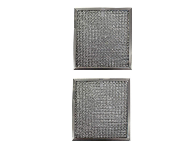 2-Pack Aluminum Range Hood Filter Replacement Compatible with Broan SV03509, V03509, Sears/Kenmore 8-15/16 x 9-11/16 x 3/8