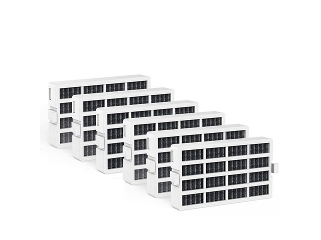 6-pk W10311524 Refrigerator Air Filter for Whirlpool W10311524, 2319303, W10335147
