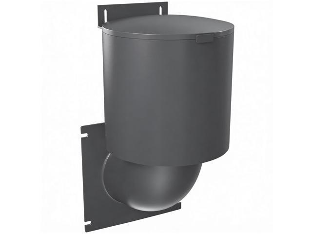 Dryer Vent Cover 4 inch (Gray) with UV RESISTANT - Outdoor Dryer Vent Cover Natural Energy Saving, Dryer Vent Seal for Home Exterior