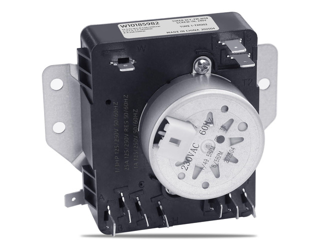 WED4815EW1 WED4800BQ1 WED5100VQ1 W10185982 Dryer Timer Fits for Whirlpool WED4950HW0 WGD4800XQ0 WED4800XQ0 WED4810EW1 7MWED1800EM0 WPW10185982...