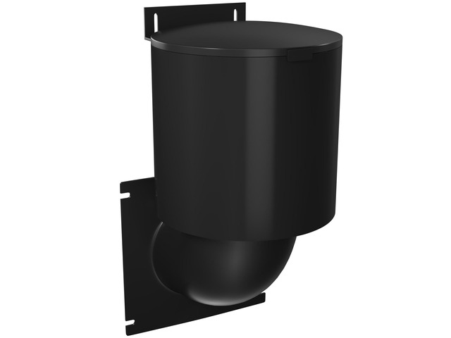 Dryer Vent Cover 4 inch (Black) with UV RESISTANT - Outdoor Dryer Vent Cover Natural Energy Saving, Dryer Vent Seal for Home Exterior