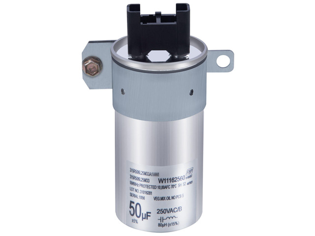 W11395618 W11162560 WTW5057LW0 Washing Machine Run Capacitor Compatible with Whirlpool WTW5010LW0 WTW5105HW2 WTW5100HW1 WTW6120HW0 WTW5057LWO...