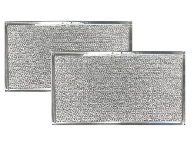 8-1/2 Inches X 11-1/4 Inches X 3/32 Inches Range Hood Aluminum Mesh Grease Vent Filter 2-Pack