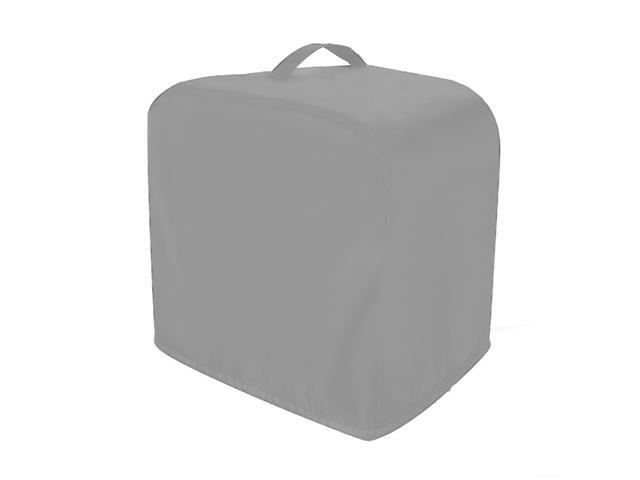 210D Oxford Ice Maker Cover, Waterproof Dust Resistant Shield for Portable Countertop Units, Features Adjustable Strap and Carry Handles(Gray)