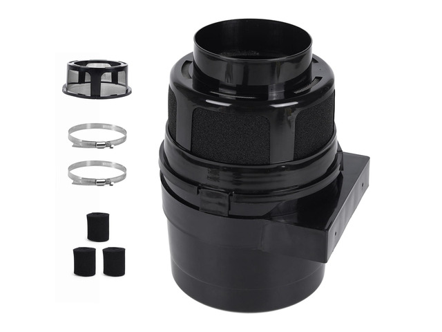 Upgraded Version - 3 IN 1 Indoor Dryer Vent Kit with Lint Trap Dryer Lint Catcher Water Filter Bucket for Electric Dryer (Black Dryer Vent Bucket...