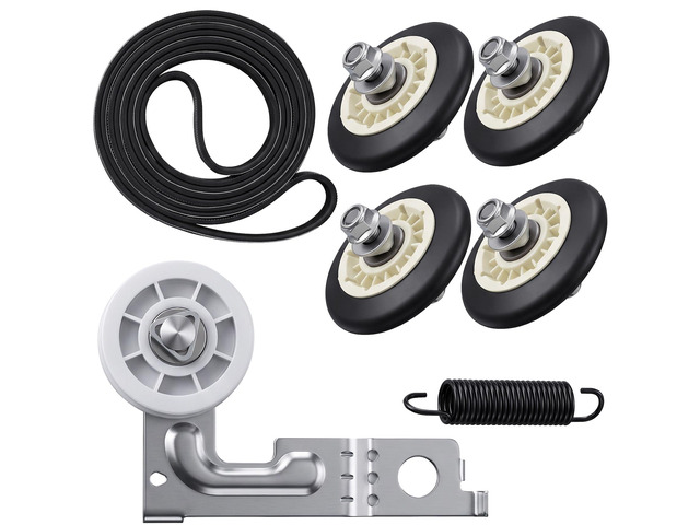 Upgraded Dryer Repair Kit Compatible with LG Kenmore Dryers Includes 4581EL2002C Dryer Drum Roller 4400EL2001A Dryer Belt 4561EL3002A Idler...