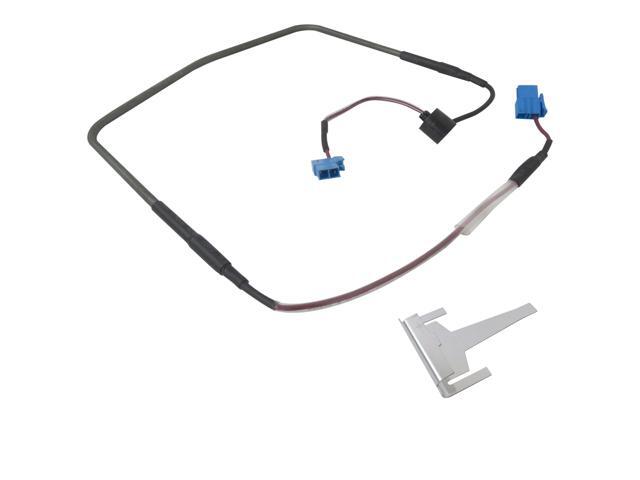 Defrost Heater Assembly DA47-00244U with Drain Clip Fit for Samsung RF263TEAESG, RF263TEAESP, RF263TEAESR, RF263TEAEWW, Replace DA61-06796A,...