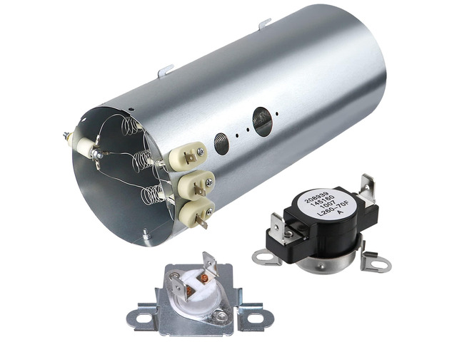 134792700 Dryer Heating Element Compatible with Electrolux Frigidaire Dryer Include137032600 Thermal Limiter and 3204267 Thermostat, Replacement...