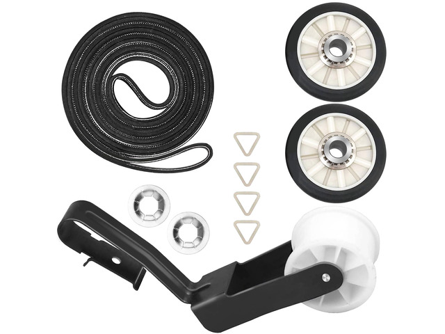 4392065 Dryer Repair Kit with 341241 Dryer Belt 691366 Idler Pulley 349241T Drum Roller Replacement for Whirlpool Kenmore Maytag Amana Dryer Parts,...