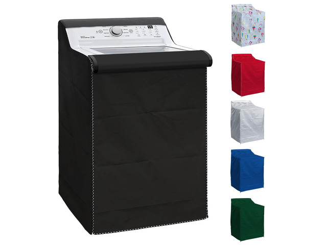 [NEW] Cover for Top-Load Washers/Dryers - 29Wx 28Dx43H, Black Premium Outdoor Protection for Most Top-Load Washers & Dryers - Water-Resistant,...