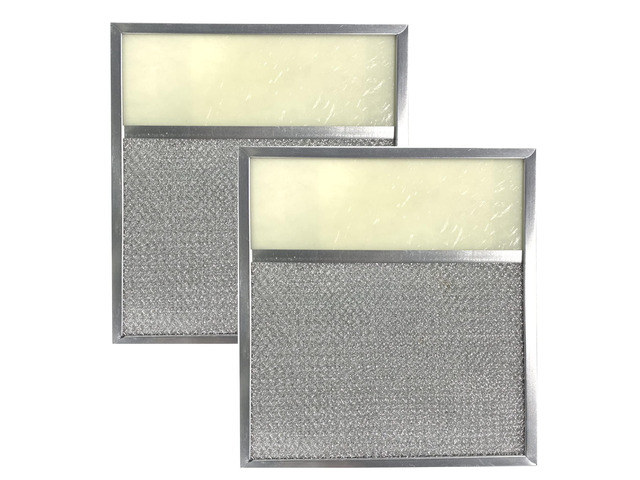 10 x 13-1/2 x 5/16 Inches Range Hood Aluminum Lens Grease Filters 2-Pack