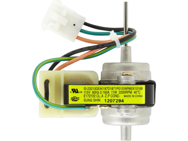 WR60X10168 nuine OEM Condenser Fan Motor Assembly for Refrirator