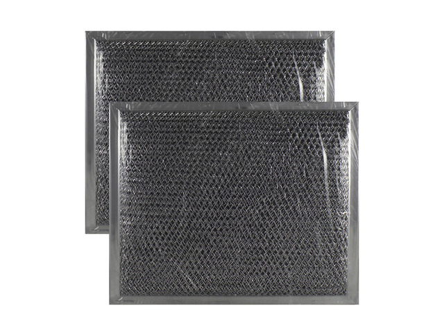 Range Hood Combo Filter WB02X10700 2-Pack GE Compatible WB02X10700 Combo Filter 2-Pack. Exact 9'x10.5'x0.09' basket shape. Disposable charcoal &...