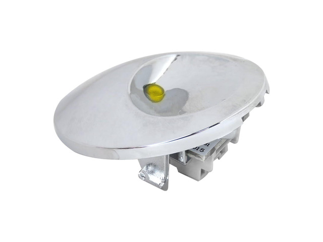 LED Refrigerator Light Bulb & Cover Assembly Fit for GE WR55X11132, WR55X25754, 3033142, PS4704284 Compatible with PFE28RSHFSS, PWE23KELBDS,...