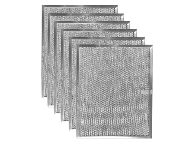 Grease Filter S97007894, 97007894 Replacement For Broan Range Hood Aluminum Mesh Grease Vent Hood Filter 6-Pack