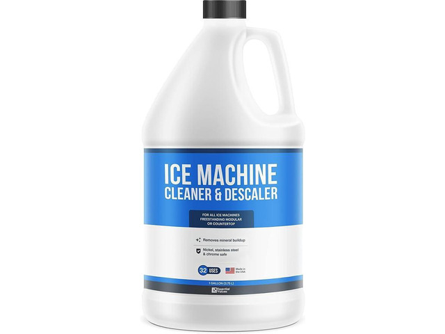 32 uses Ice Machine Cleaner (Gallon / 3.78), Descaler Ice Maker Cleaner Compatible with: Whirlpool 4396808, Manitowac, Ice-O-Matic, Scotsman,...