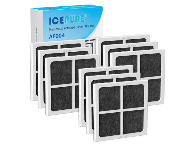 AF004 Replacement for LG LT120F Refrigerator Air Filter, 9PACK Compatible with Kenmore Elite 469918, 9918, 46-9918, ADQ73214402, ADQ73214403,...