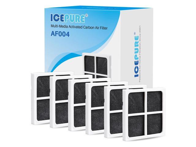 AF004 Replacement for LG LT120F Refrigerator Air Filter, 6PACK Compatible with Kenmore Elite 469918, 9918, 46-9918, ADQ73214402, ADQ73214403,...