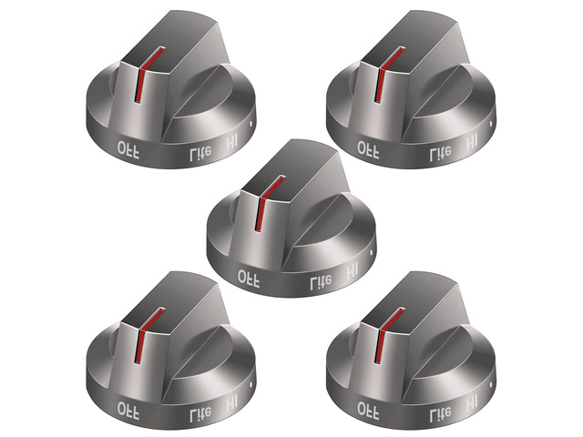DG94-03500A/Z DG94-03500X Stove Knob for Samsung Range Oven, 5-Pack Gas/Electric Range Knobs Replacement for Samsung, Compatible with...