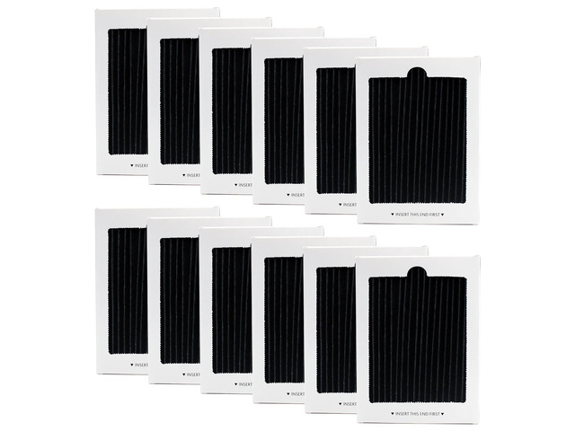 242047804 Refrigerator Air Filter Replacement For Frigidaire, 12 Pack Compatible with Frigidaire PAULTRA Pure Air Ultra and Electrolux EAFCBF...
