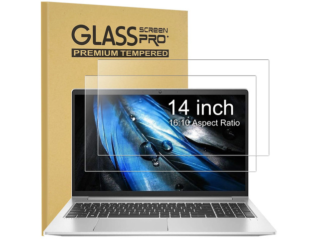 2-Pack 14-Inch 16:10 Tempered Glass Screen Protector for 14' HP/Dell/ASUS/Samsung/Lenovo/Acer/LG etc 14' 16:10 Laptop,(301 x 188mm,W x H)- Ultra...