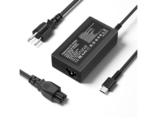 20V 3.25A 65W USB C Laptop Charger for HP, Compatible with HP Laptop Charger EliteBook 830 835 840 845 860 865 640 650, for Spectre x360, Pavilion,...