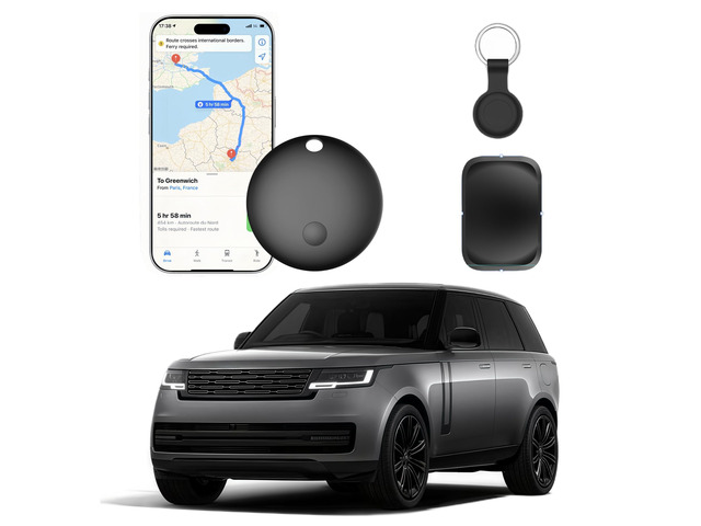 Mini GPS Tracker for Vehicles (iOS & Android Compatible) Hidden Magnetic Car Tracking Device, No Monthly Fee or Subscription, Smart Tags Finder...