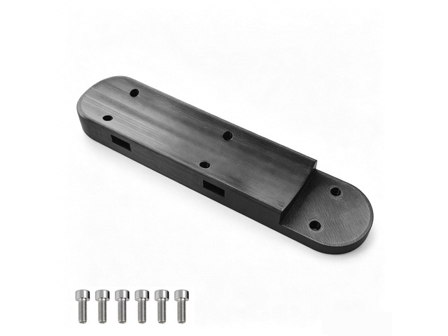 Transducer Mount for Lowrance 3-in-1 Active Imaging to Minn Kota Motor Industrial-Grade PETG, Plug and Play, Long-term Use