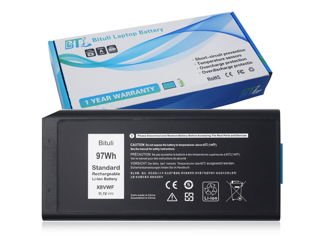 X8VWF CJ2K1 Laptop Battery for Dell Latitude 14 Rugged 5404 5414 E5404 Extreme 7404 7414 E7404 Series P45G P45G002 P46G P46G001 P46G002 DKNKD 5XT3V...
