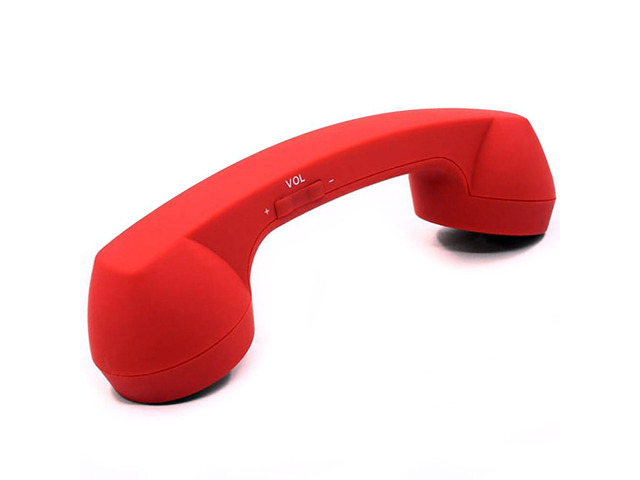 Retro Phone Handset for Cell Phone, Wireless Bluetooth Retro Telephone Handset Mic Headphones Comfort Retro Cell Phone Handset Mic Speaker Phone...
