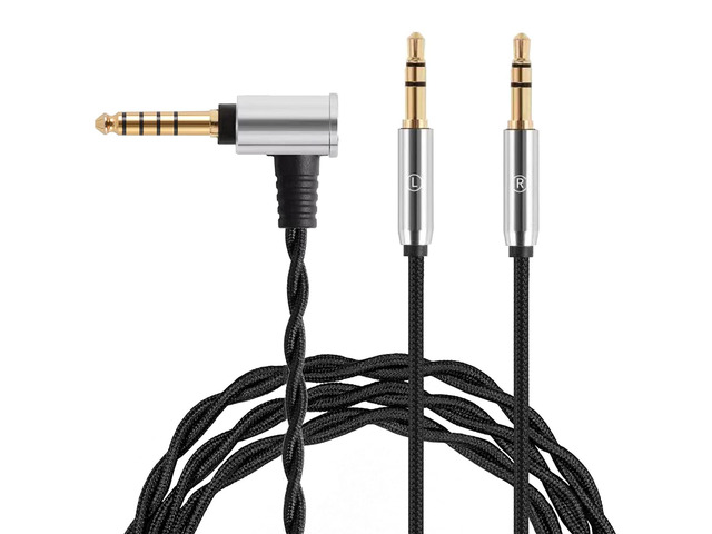 Replacement Cable, Connecting Cable Compatible with HiFiman HE400S HE-400I HE-350 HE4XX/HE-400i/HE560, Balanced line Headphone Audio Adapter...
