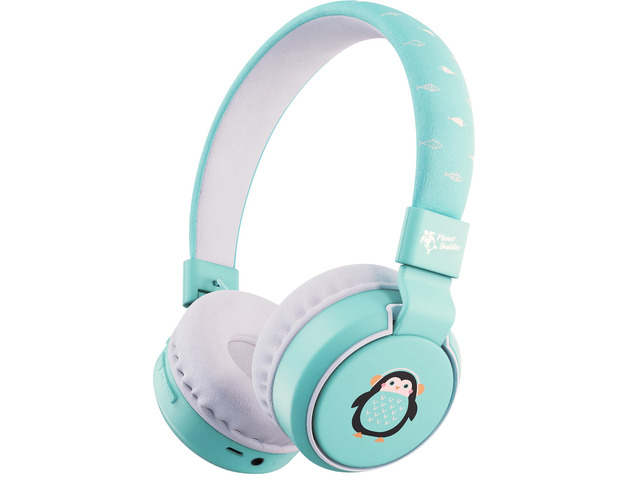 Kids Bluetooth Headphones, Penguin Design, 40H Playtime Wireless Headphones for Toddler Boys & Girls Ages 3+, Foldable On-Ear, Stereo Sound with...
