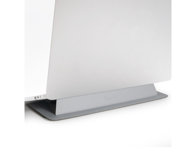 Laptop Stand for Desk, Office, Ergonomic Notebook Stand, Foldable & Portable Travel FlatStand, Lightweight, Anti-Slip, Compatible with MacBook Air,...