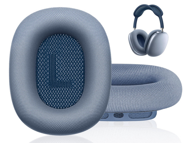 Fabric Ear Pads for AirPods Max Headphone Magnetic Blue