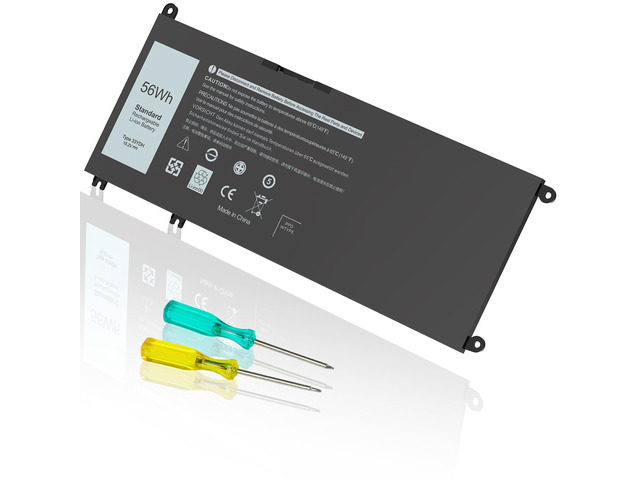 33YDH laptop Battery replacement for Dell Inspiron 17 7000 7786 7779 7773 7778 G3 G5 G7 3579 3779 5587 7588 15 7577 Latitude 13 3380 14 3490 15...