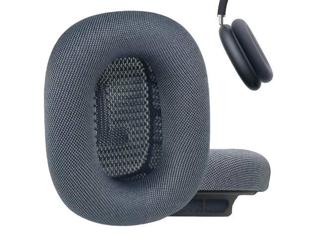 AirPods Max Ear Cushions, Replacement Earpads for AirPods Max (2024) Headphones, Mesh Fabric Ear Pads with Memory Foam and Magnet for AirPods Max...