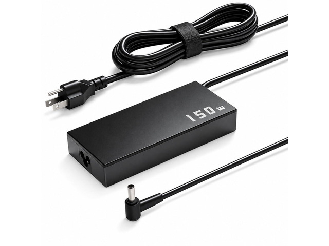 150W Charger Fit for ASUS TUF A15 FX505GT FX705GT ROG Strix G531GD G731GT Select TUF F15 F17 ROG Strix G15 G17, AC Adapter Replacement for...
