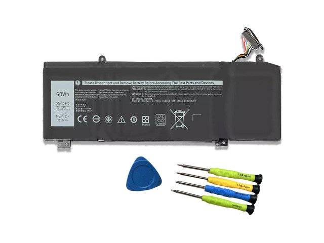 1F22N Laptop Battery Replace for Dell Alienware 2018 M15 G5 5590 G7 7590 7790 R2 R1 2019 P79F M17 P37E P37E001 5590-D2783W D2743B D2843W Series...